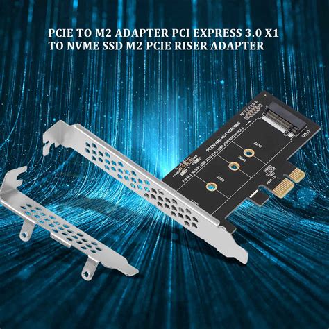 Buy PCIE to M2 Adapter PCI Express 3.0 X1 to NVME SSD M2 PCIE Raiser ...