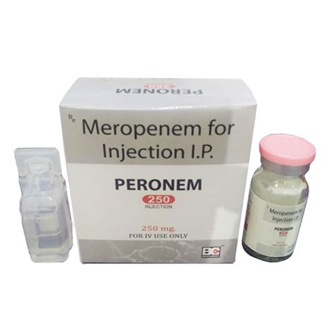 MEROPENEM 250mg Injection Biochemix Healthcare Pvt. Ltd