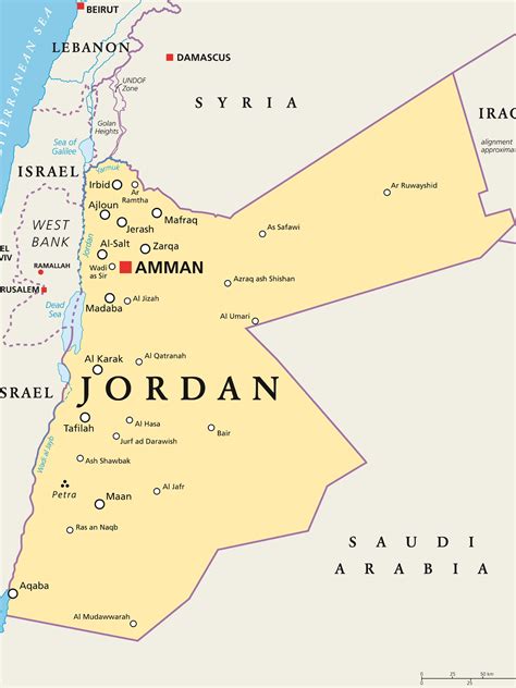 Capital City Of Jordan Country