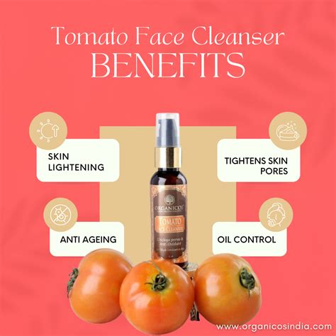 TOMATO FACE CLEANSER 50 ML – Organicos India Store