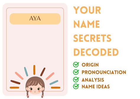 Aya - Girl Name Meaning and Pronunciation