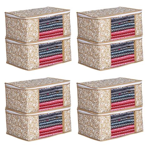 Porchex Presents Non Woven Saree Cover Storage Bags for Clothes with ...