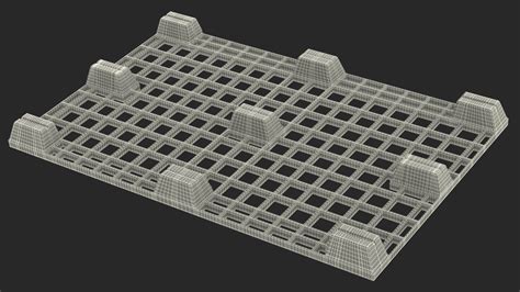 Forklift Truck JCB 535 with Pallet and Boxes 3D model | 3D Molier ...