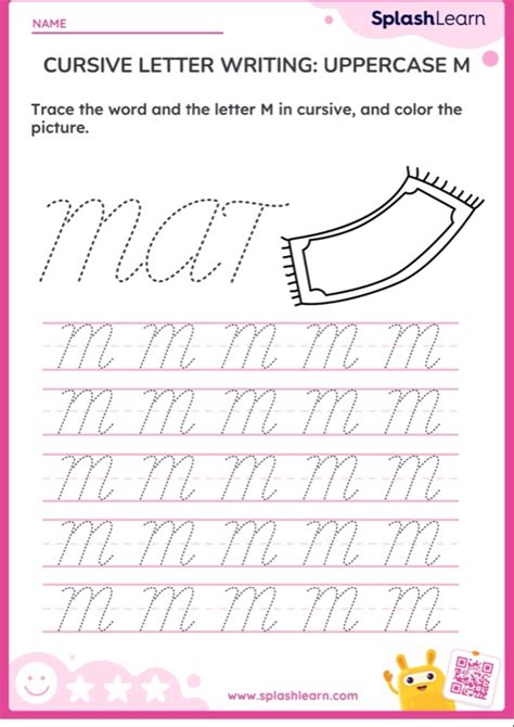 Cursive Letter M Worksheets - Free & Printable | SplashLearn