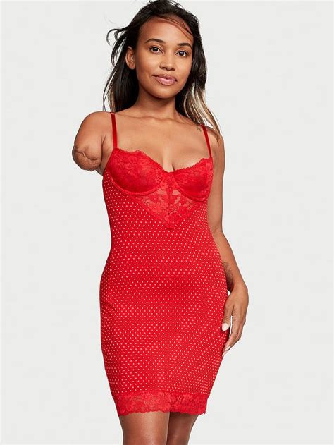 Buy Modal & Lace Mini Slip Online - Style ID: 1121487164LW | Victoria's ...