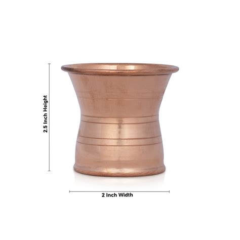 Giri - Copper Panchapatra Set | Pancha Patra | Panchapathiram