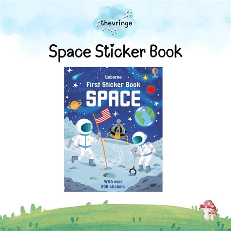 Jual Space Sticker Book Buku aktivitas luar angkasa buku belajar anak ...