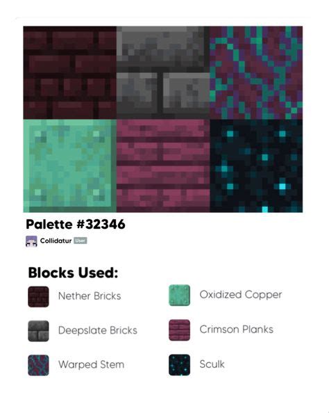 Image result for Minecraft Nether Color Palette