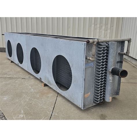 Used Krack Corp Air-Cooled Evaporator Coil Refrigeration Heat Exchanger ...