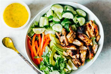 Chicken Mango Salad Recipe | Vegan Girls Guide