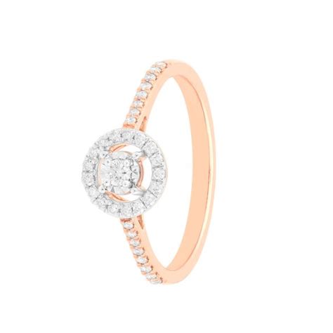 Buy Sparkling Rose Gold and Diamond Cocktail Finger Ring ORG24A51 ...
