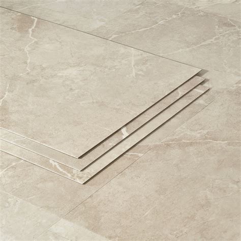 Katone Chauny Marble Medium Beige 18x36 Glue Down Luxury Vinyl Tile ...