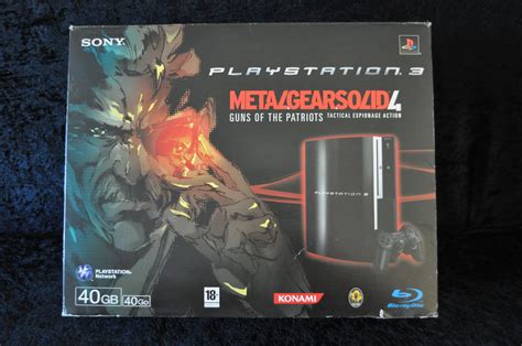 Playstation 3 PS3 40 GB Metal Gear Solid 4 Guns of the Patriots Editie ...