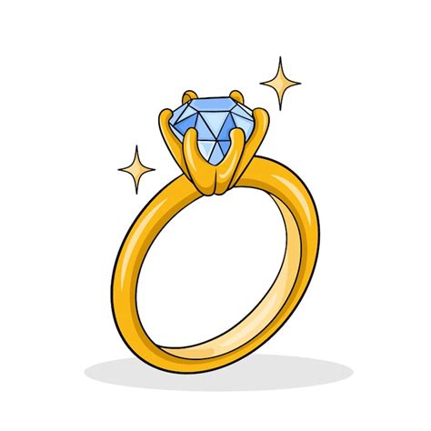 Diamond ring cartoon Images - Free Download on Freepik