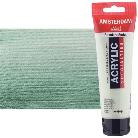 Amsterdam Standard Acrylic - Pearl Green, 120ml | Jerry's Artarama
