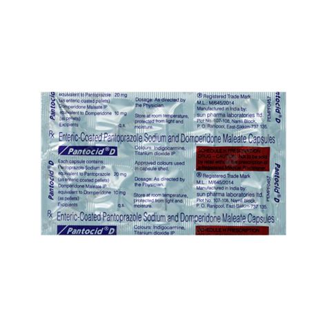 PANTOMERIT D TABLET 10'S, Price, Composition & Generic Alternatives ...