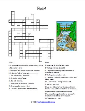 Stratfords River Crossword - prntbl.concejomunicipaldechinu.gov.co