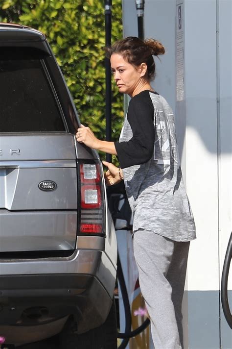 Brooke Burke - Fuels Up Her Range Rover in Santa Monica 03/13/2021 ...