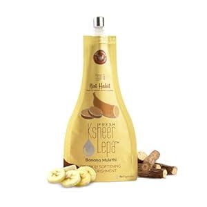 Nat Habit Fresh Banana Mulethi Ksheer Lepa Face Mask For Dry Skin ...