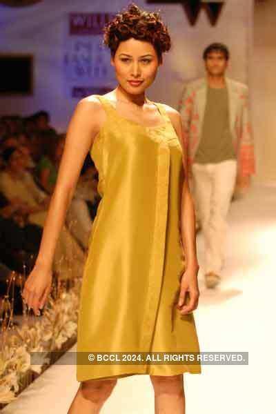 Ignatius showcases a creation from designer Varun Bahl's collection at ...