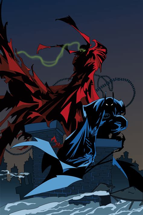 Spawn and Batman by pixelcataklysm | Spawn comics, Spawn, Image comics