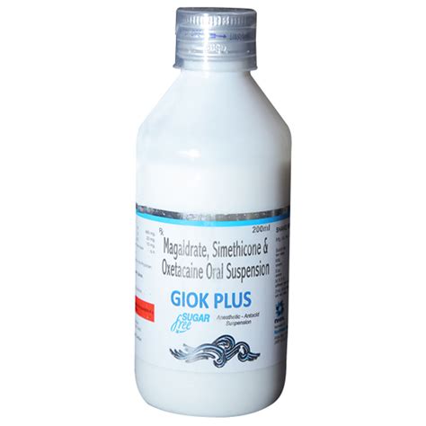 Giok Plus Sugar Free Suspension | Uses, Side Effects, Price | Apollo ...