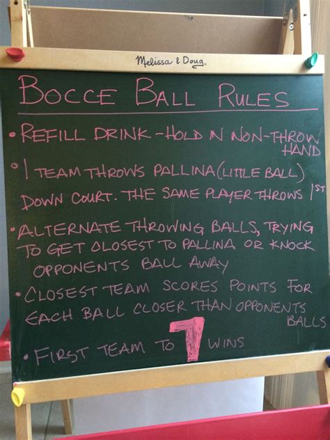 Printable Rules For Bocce Ball at Susan Tucker blog