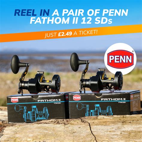 Pair of Penn Fathom 2 12 SD Reels - Tide Together Competitions