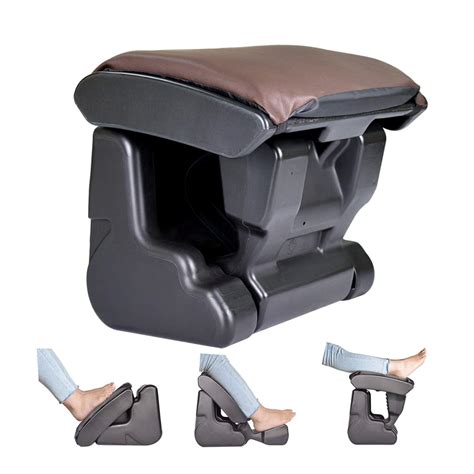 Ergonomic Footrest Foldable Ottomans Angle Height Adjustable Stool with ...
