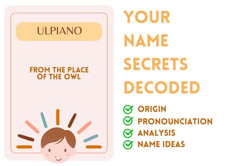 Ulpiano - Christian Boy Name Meaning and Pronunciation