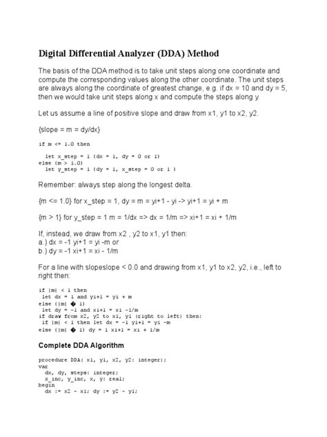 Image result for Digital Differential Analyzer Applications