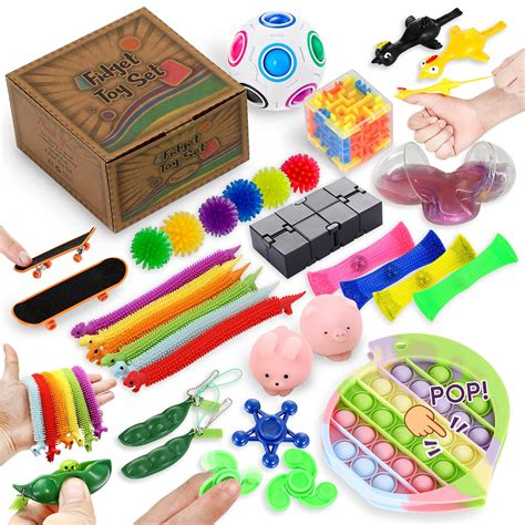 Buy KLT Fidget Pack­-30 Pack Sensory Fidget Toy Pack-Sensory Fidget ...