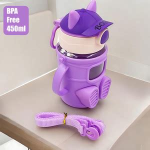 Flipkart.com | poksi Cartoon Character Water Bottle for Kids|BPA Free ...