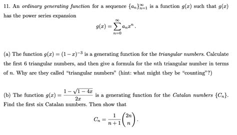 Image result for Generating Function 1 X