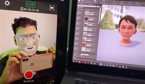 Live Link Face Tutorial 的图像结果