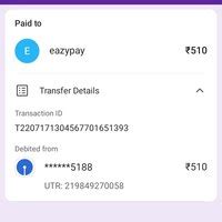 [Resolved] ICICI Bank — Eazypay-Transaction failed but money deducted