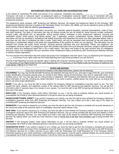 Image result for Background Check Form Signed Sample