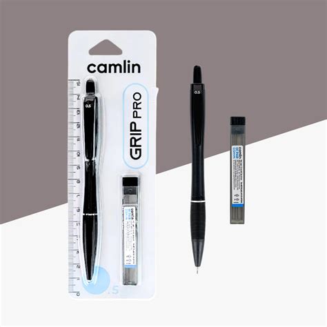 Camlin Grip Pro 0.7 mm Mechanical Pencil with Lead (Pack of 1 ...