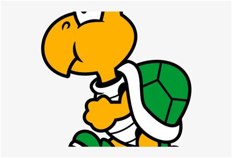 Pipe Clipart Super Mario - Koopa Troopa 2d Png PNG Image | Transparent ...