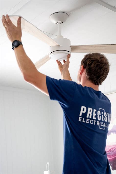 Brisbane Ceiling Fan Electrician | Ceiling Fans installed | Precision ...