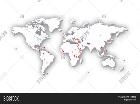 Image result for World Map 3D View