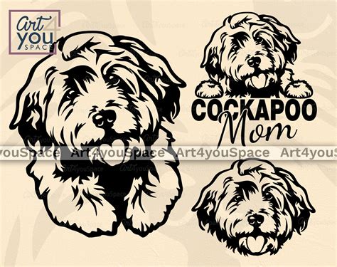 Image result for Cockapoo ClipArt