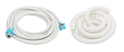 Silfra 6m Washing Machine Hose Inflow |Inlet Pipe With Outlet Pipe For ...
