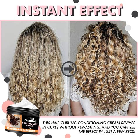 Hair Curling Conditioning Cream | Curled hairstyles, Help curly hair ...
