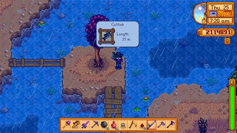 Where & How to Catch Catfish in Stardew Valley