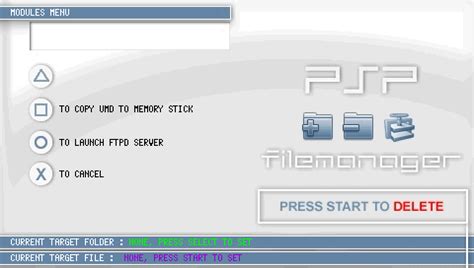 Image result for PSP File Manager