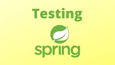Image result for Java Spring Testing