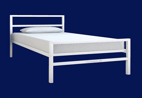 S. K. MODERN ART Wrought Iron Metal Bed Only Frame Without Mattress (4 ...