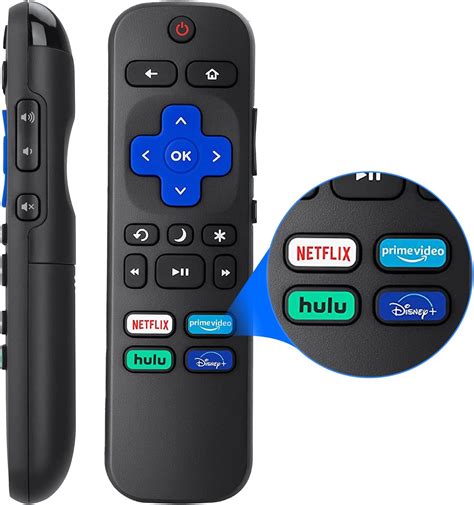 Amazon.com: Genuine Replacement Remote Control for Roku TV, Compatible ...