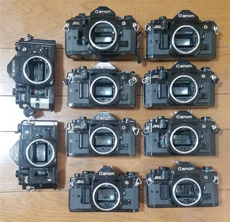 Yahoo!オークション - ジャンク品 キヤノン Canon A-1 Black 10台 まと...